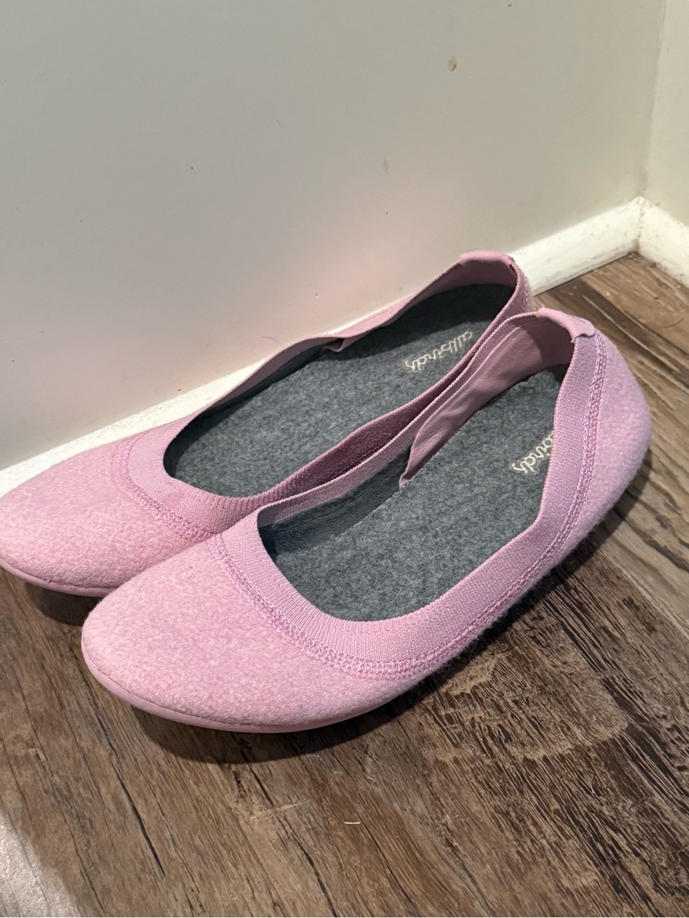 Allbirds Tree Breezers pink flats 10